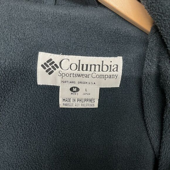 COLUMBIA SPORTSWEAR Mens Jacket M Red Black Bugaboo Full Zip 2 In 1 Fleece Lined - Picture 5 of 13